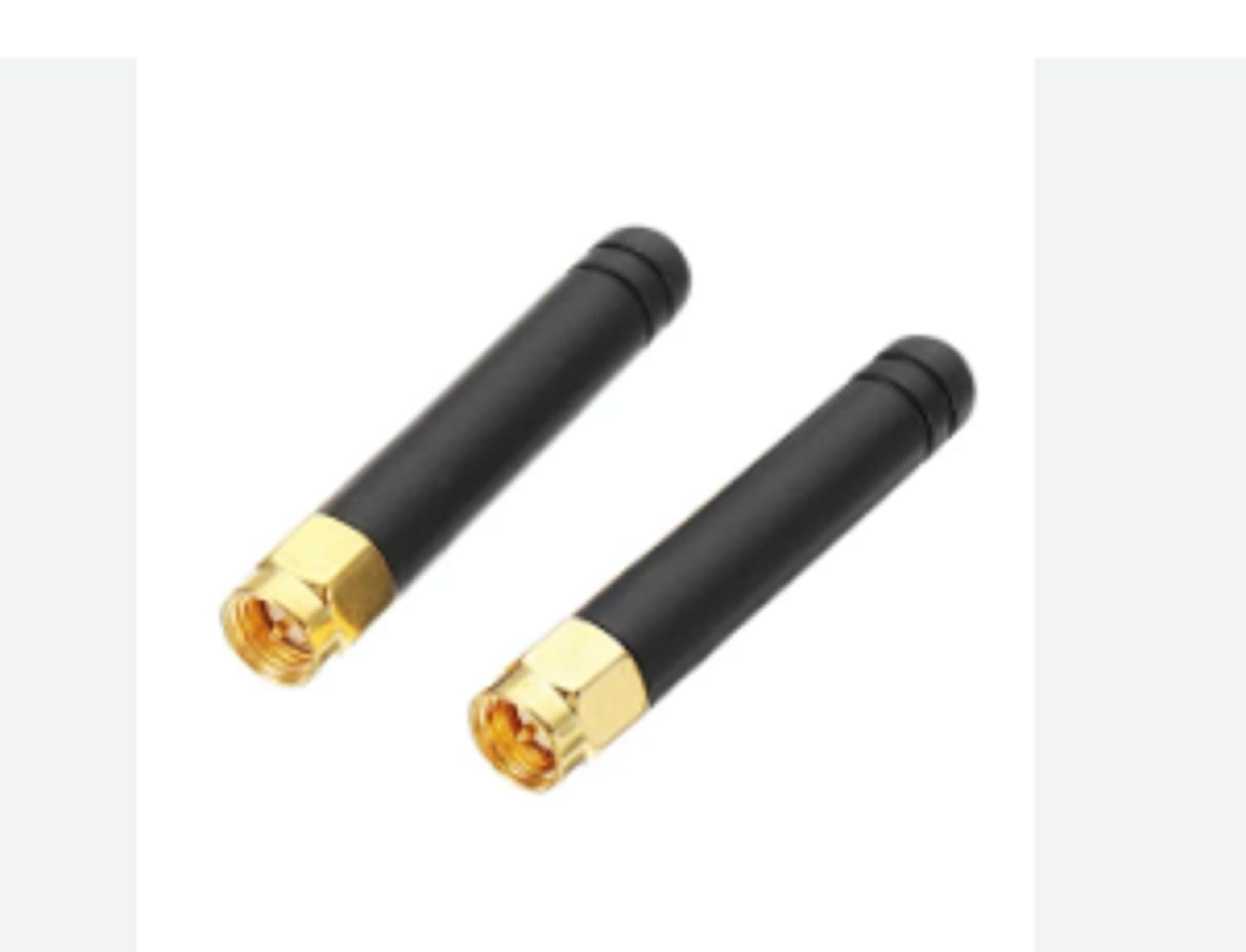 NISTECH 2dbi Whip Antenna Straight GSM Rubber Duck SMA Male Connector Antenna Use for WiFi SIM900A GPRS - 2pcs.-image-25