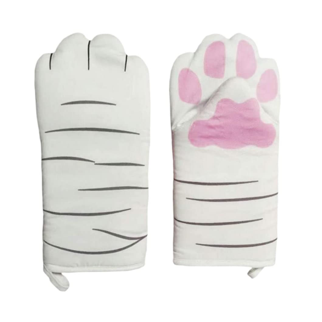 Gants de cuisine résistants à la chaleur 480 ℉ en coton anti-brûlure isolant