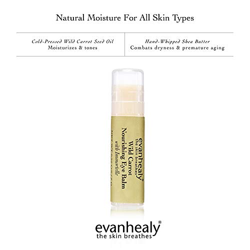Evanhealy Wild Carrot Nourishing Eye Balm | Traveling Moisturizer Stick | Hydrate & Brighten Eyes, Face, & Body #TOP1