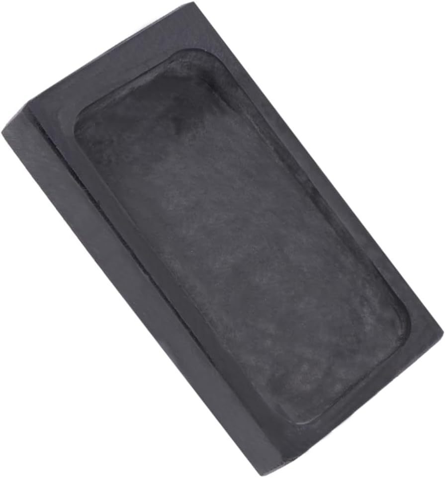 Rectangular Student Inkstone Traditional Calligraphy Painting Tool for Chinese Brush Paintings