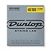 Dunlop DBSBN40100 Super Bright Bass Strings, Nickel Wound, Light, .040-.100, 4 Strings/Set