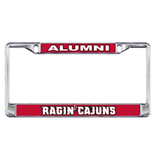Louisiana-Lafayette Plate Frame (Domed Ragin Cajuns ALUMN FRAM (45019))