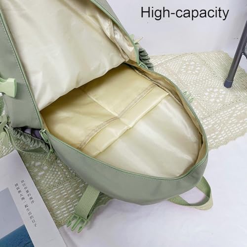 Sac à dos kawaii grande capacité multi-poche pour étudiante