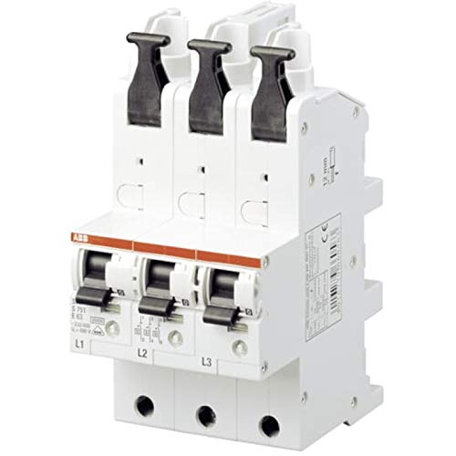 Preisvergleich Produktbild WITTKOWARE Selektiver Hauptleitungsschutzschalter, 3-polig, E-Charakteristik, 63A Hauptsicherungsautomat (SLS / SHU)