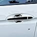 LANZMYAN Compatible with Door Handle and Cup Bowl Cover Trim Carbon Fiber Paint Scratch Protective Guard for Honda Fit Jazz