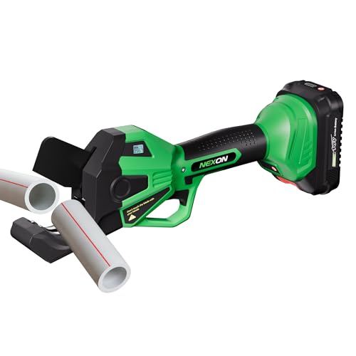 NEXON Electric PVC Pipe Cutter, Cuts up to1-1/2