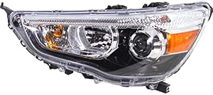 KarParts360 For Mitsubishi Outlander Sport/RVR Headlight Assembly 2011-2019 Driver Side Halogen For MI2502160 | 8301C223