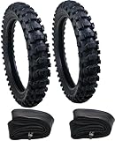 Front 70/100-19 & 90/100-16 Rear Tire + Tube...