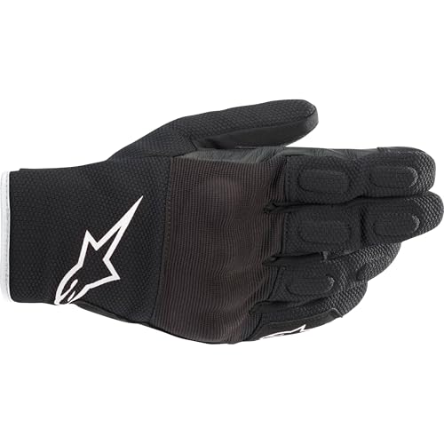 Alpinestars Motorradhandschuhe S Max Drystar Gloves Black White, BLACK/WHITE, M