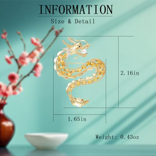 Image of Animal Brooch for Women Girls 18k Gold Plated Animal Brooch Pin Rhinestone Animal Brooch Lapel Pin Jewelry Thanksgiving Day Birthday Wedding Gifts for Mom Wife