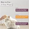 SleekEZ Cat Brush for Shedding & Cat Brushes for Indoor Cats | Pet Brush for Cats | Grooming Tool | Works for Short & Long Haired Pets | Great for All Fur Types | Made in USA | 2.5 inch #3