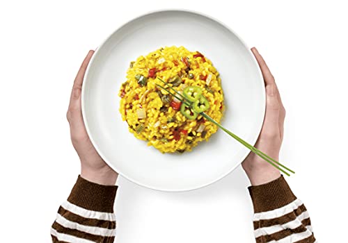 Trevijano Risotto mit Curry: 7 Beutel à 280g (3 Portionen in jeder Packung). Ein leckeres und gesundes Gericht, das Curry-Liebhaber mit nur fünf Zutaten begeistern