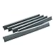 Uniflasy 7534, 7535 21.5 Inch Porcelain Enameled Flavorizer Bar for Weber Spirit E-200 S-200 E-210 S-210 with Side Control Knob, Genesis Silver A, Spirit 500, 5 Pack