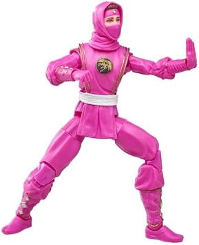 Power Rangers Mighty Morphin Lightning Collection Ninja Rangers Collection Red Pink Yellow (Ninja Pink Ranger)