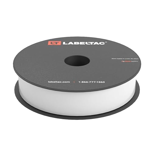 LabelTac LT4/LTPX Vinyl Labeling Supply (White, 1in x 150ft)
