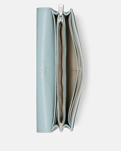 Image of kate spade new york Deco Pebbled Leather Large Flap Wallet