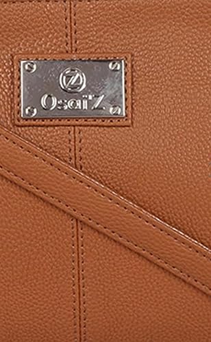 Image of Solid Sling Bag| Side Sling Bags For Women's Ladies| Sling Bag for Office and College| Leather Mobile Sling Bag For Women |Stylish Bags For Girls Daily Use (Tan)