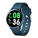 RUNDOING Smart Watch for Android Phones, 1.3 Inch Color Screen Fitness Tracker Activity Tracker, Heart Rate Monitor Fitness Watch,Compatible with iOS and Android