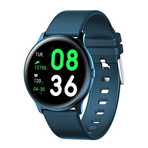 RUNDOING Smart Watch for Android Phones, 1.3 Inch Color Screen Fitness Tracker Activity Tracker, Heart Rate Monitor Fitness Watch,Compatible with iOS and Android