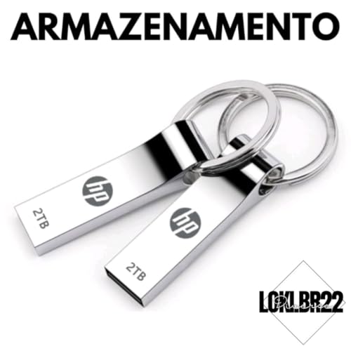 Pendrive Metal 2 Tb Armazenamento Duravel - LOKI