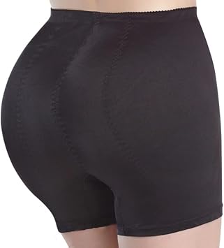Women Butt Lifter Shapewear - Removable Pads Womens Hip Butt Lifter Boy Shorts Sponge Padded Body Shaper Butt Hip