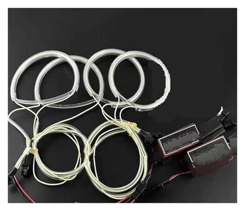 Phare feux avant Mazda 3 2002-2007 avec kit yeux d'ange CCFL 6000k