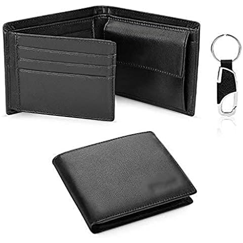 GESHE comfy Men's Genuine Leather Wallets Cover