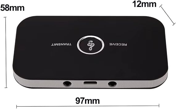 CR19 Kablosuz 2in1 A2DP Bluetooth 5.0 Ses Adaptörü Alıcı-Verici Transmitter-Receiver Araç 3.5mm Aux RCA Kablo