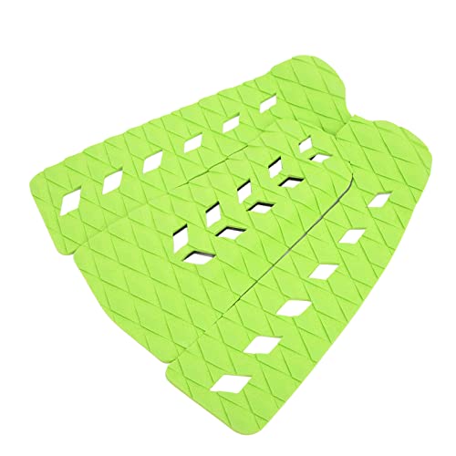 Shanrya Surfboard Deck Traction Pads, Thermal Insulation Surfboard Traction Pad Quadrate Hole Structure Anti Vibration for Boats for