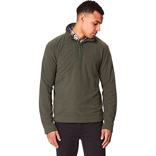 Image of Regatta Men's Elgon Iv Half-Zip Fleece, Dark Khaki, XXXL