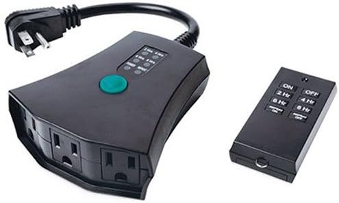 RC-021/TR-020 Electrician Indoor/Outdoor Digital Timer with Remote Control