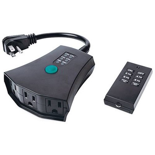 KAB ENTERPRISE CO LTD RC-021/TR-020 Electrician Indoor/Outdoor Digital Timer with Remote Control