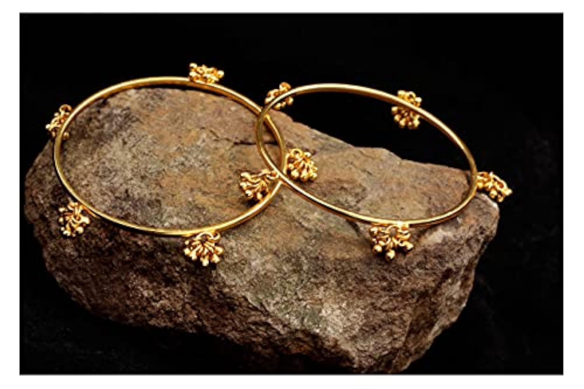 22K Copper Plated Religious Bangle for Valentine
