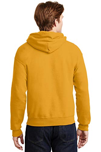 Image of Gildan Men's Heavy Blend Drawcord Hooded Sweatshirt, Safety Pink