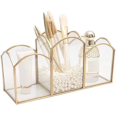 HARLIANGXY Vintage Makeup Brush Holder Cover