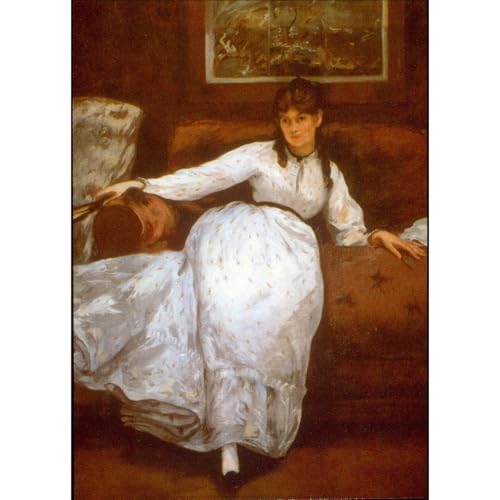 Toile de qualité supérieure Berthe Morisot par Manet ARTICULOZY 76x101