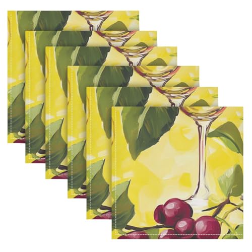 Set de 4 Servilletas de Tela Cuadradas 20x20 pulgadas miniatura 6