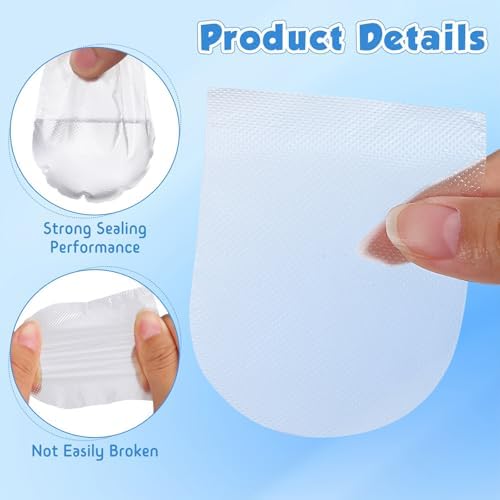 TEHAUX 70pcs Disposable Tongue Protectors for Medicine, Plastic Tongue Sleeve with Comfortable Fit and Convenient Storage, Suitable for Home, and Ages — view 7