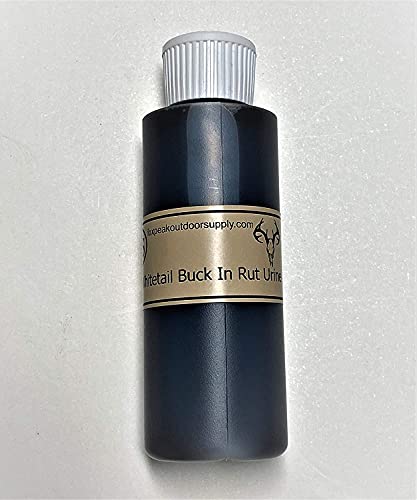 100% Fresh Whitetail Buck in RUT Urine 8 oz. Hunting