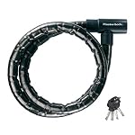 Master Lock – MASTER LOCK Motorradschloss [Schlüssel] [1,2 m Stahlkabel] [