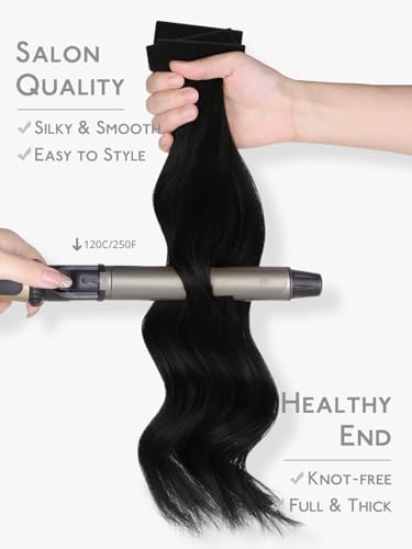 Image of WENNALIFE Invisi Edge 8cm Tape in Hair Extensions Human Hair