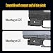 DEFENTAC 800lm Pistol Light and Green Laser Sight Combo for Guns, Tactical Flashlight White LED and Green Beam Combo, Magnetic Charging