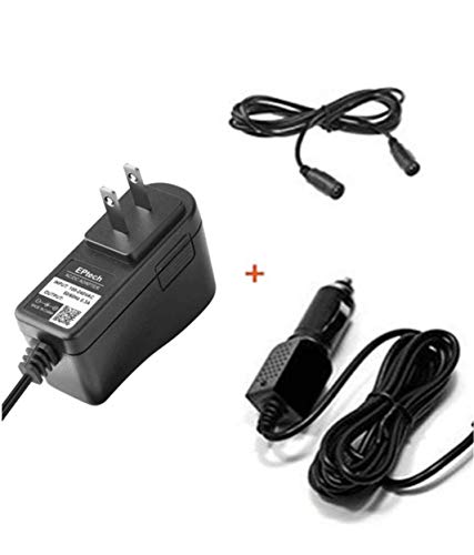 Cigarette Lighter Plug AC/DC Adapter for EverStart MAXX 1200 Peak AMPS Jump Starter