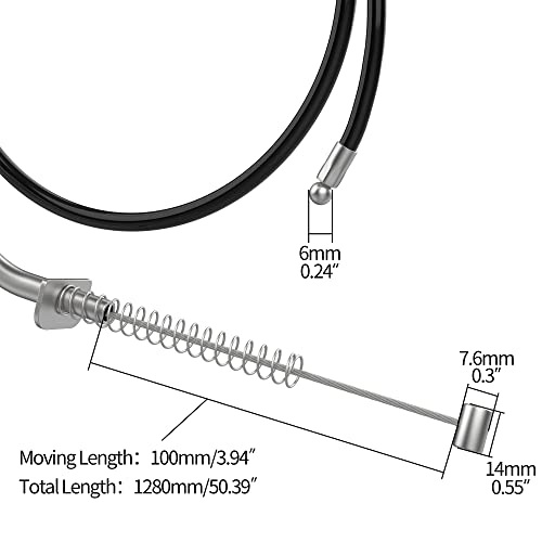 Weiyingsi Dual Front Brake Cable Set 125Cc 150Cc 200Cc 250Cc Atv Quad- Drum Brake Version #TOP1