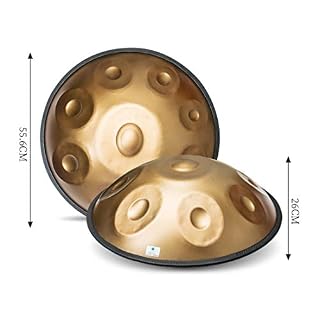 LLC – Drums Handpan in D Minor Tambour d’acier De 9 Notes, Percussion Harmonique De 22 Pouces / 56 Cm pour La Guérison… - Les Beatles, Paul McCartney, John Lennon, RIngo Starr, George Harrison LLC - Drums Handpan in D Minor Tambour d'acier De 9 Notes, Percussion Harmonique De 22 Pouces / 56 Cm pour La Guérison… – Image 7