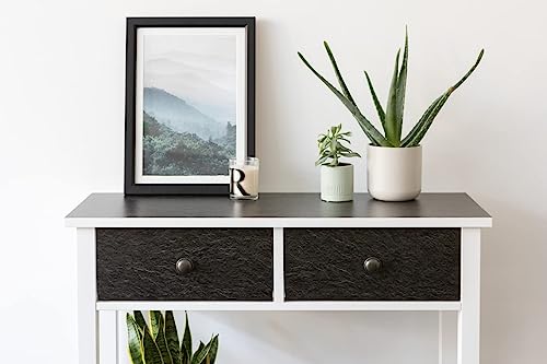 d-c-fix Decorative Self-Adhesive Film, Black Slate, 17" x 78" Roll by d-c-fix - Image 3