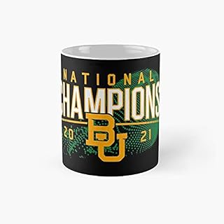 B.aylor Na.ti.ona.l-Championship 2021 Basketball Champions Classic Mug - 11,11 Oz. White