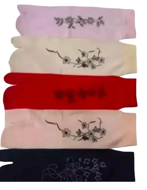 Trendy Fashion Socks for Women & Girls – Pack of 5 Pairs Cotton Printed Grip Socks Multi free size-picture-24