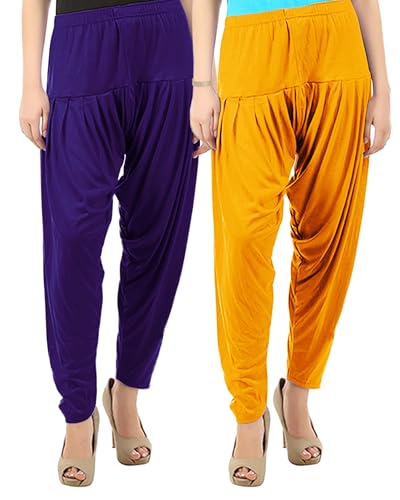 Image of Buy That Trendz Patiala Salwar for Women Relaxed Fit Viscose Patiyala Salwar Harem Bottom Pants