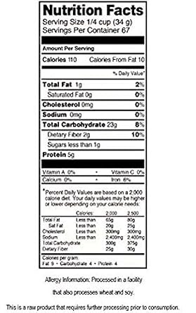 Purity Foods VitaSpelt Organic Whole Grain Spelt Flour 25 lb. bag